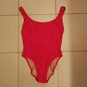 NWT Red J.Crew One Piece Swimsuit size 4